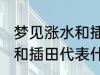 梦见涨水和插田有什么兆头 梦见涨水和插田代表什么
