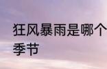 狂风暴雨是哪个季节 狂风暴雨是什么季节