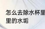 怎么去除水杯里的水垢 如何去除水杯里的水垢