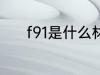 f91是什么材质 f91是哪种材质