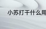 小苏打干什么用的 小苏打的作用