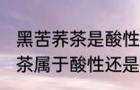 黑苦荞茶是酸性还是碱性食物 黑苦荞茶属于酸性还是碱性